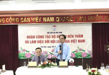 Đoàn công tác Bộ Nội vụ thăm và làm việc với Hội Luật gia Việt Nam